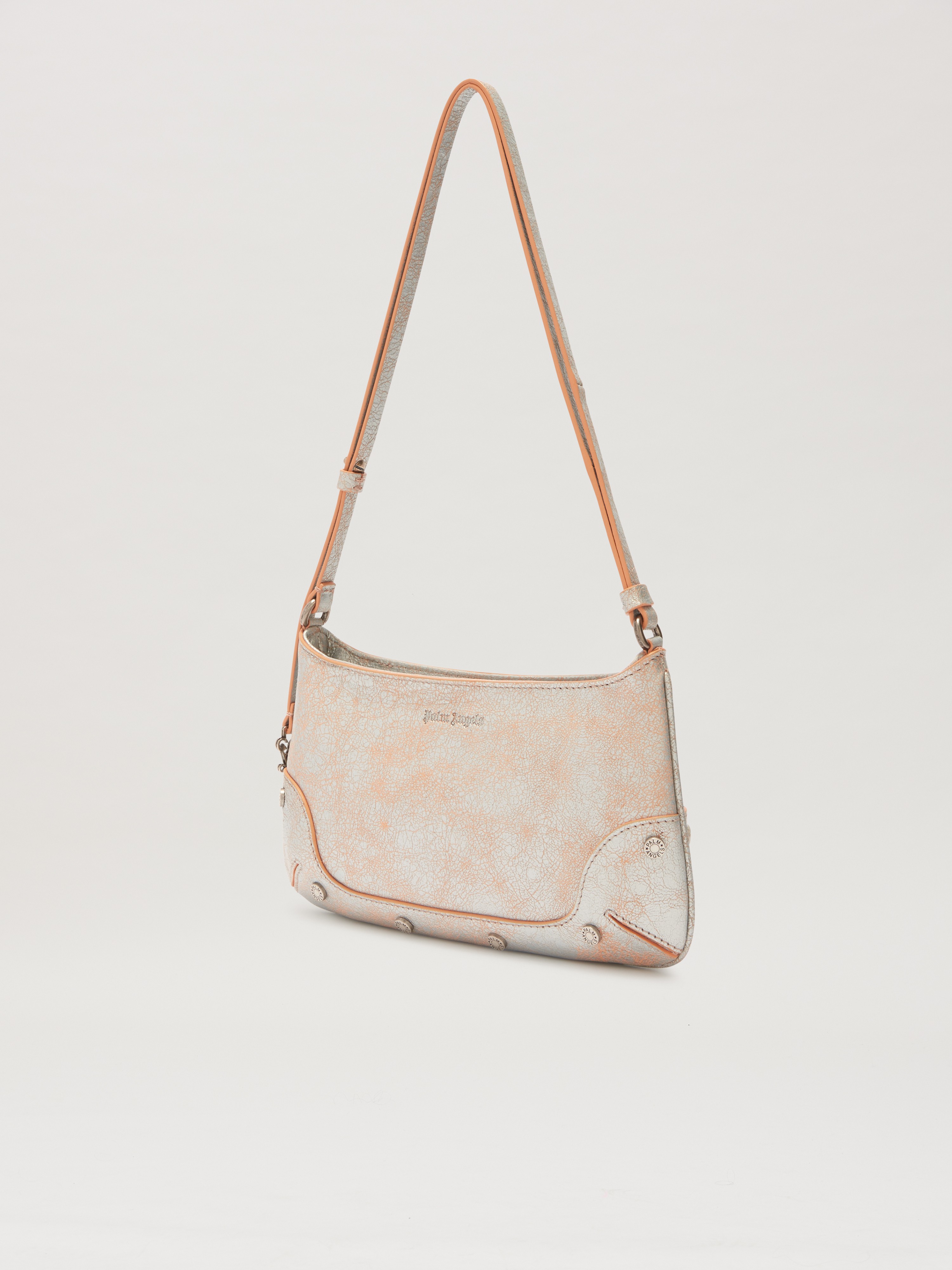 Palm Angels Giorgina Silver Crackle Bag