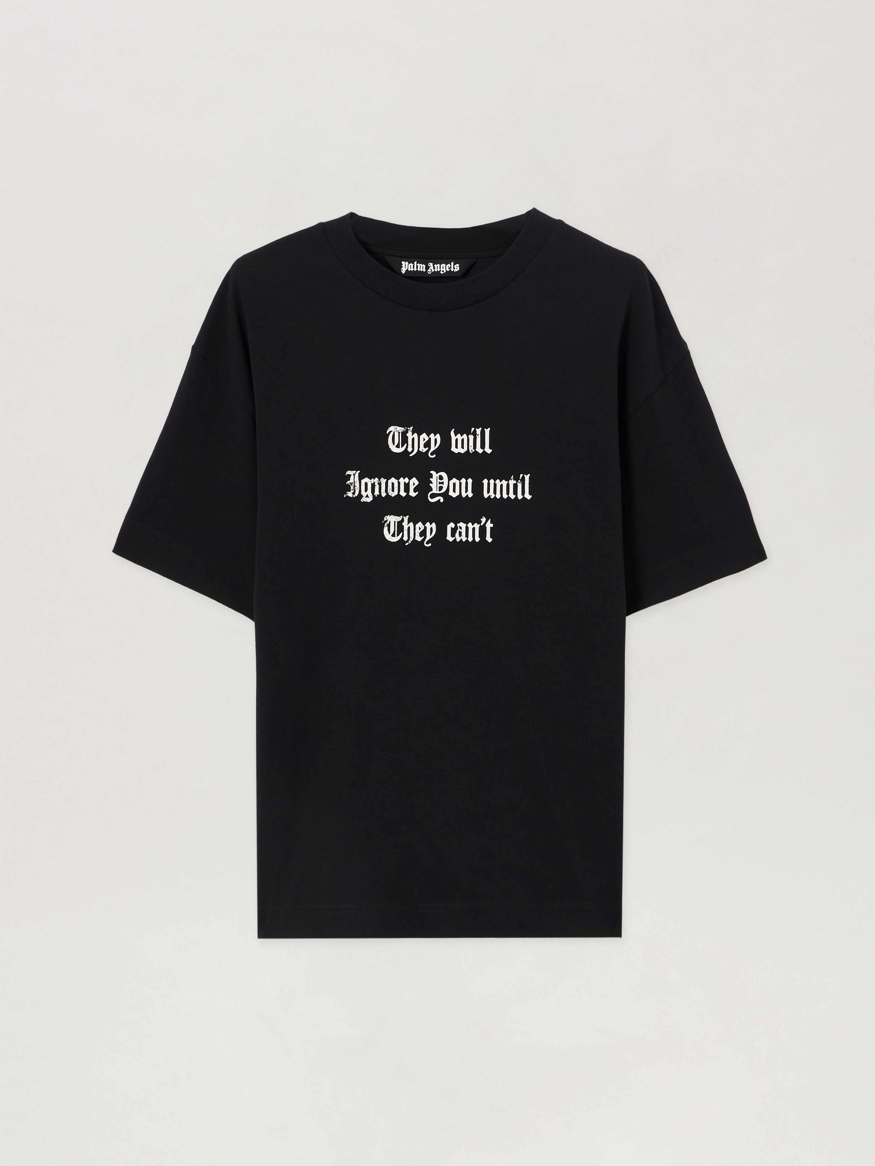 Palm Angels Statement T-shirt In Black