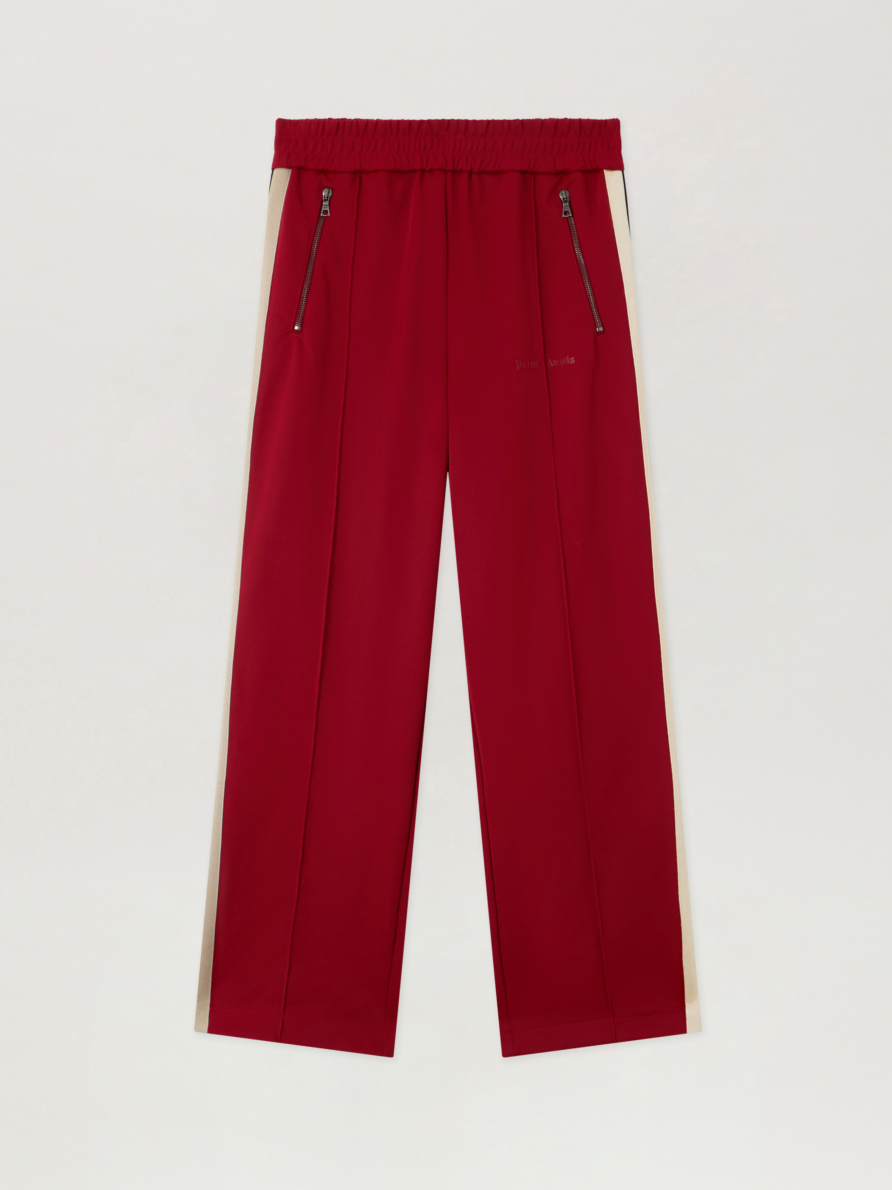 Classic Logo Zip-Up Track Pants in RED - OFF WHITE for Men | Palm
