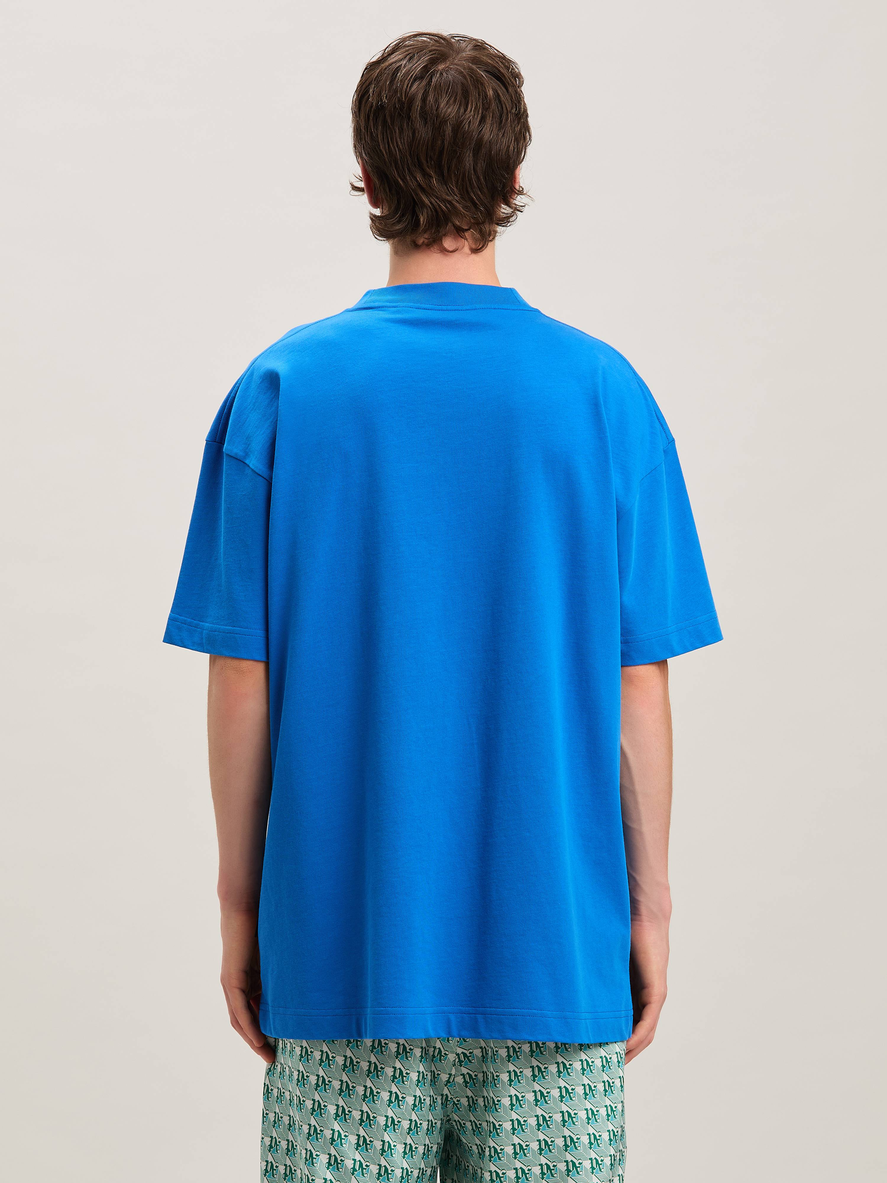 Palm Angels Men T-shirt With Logo On The Neck