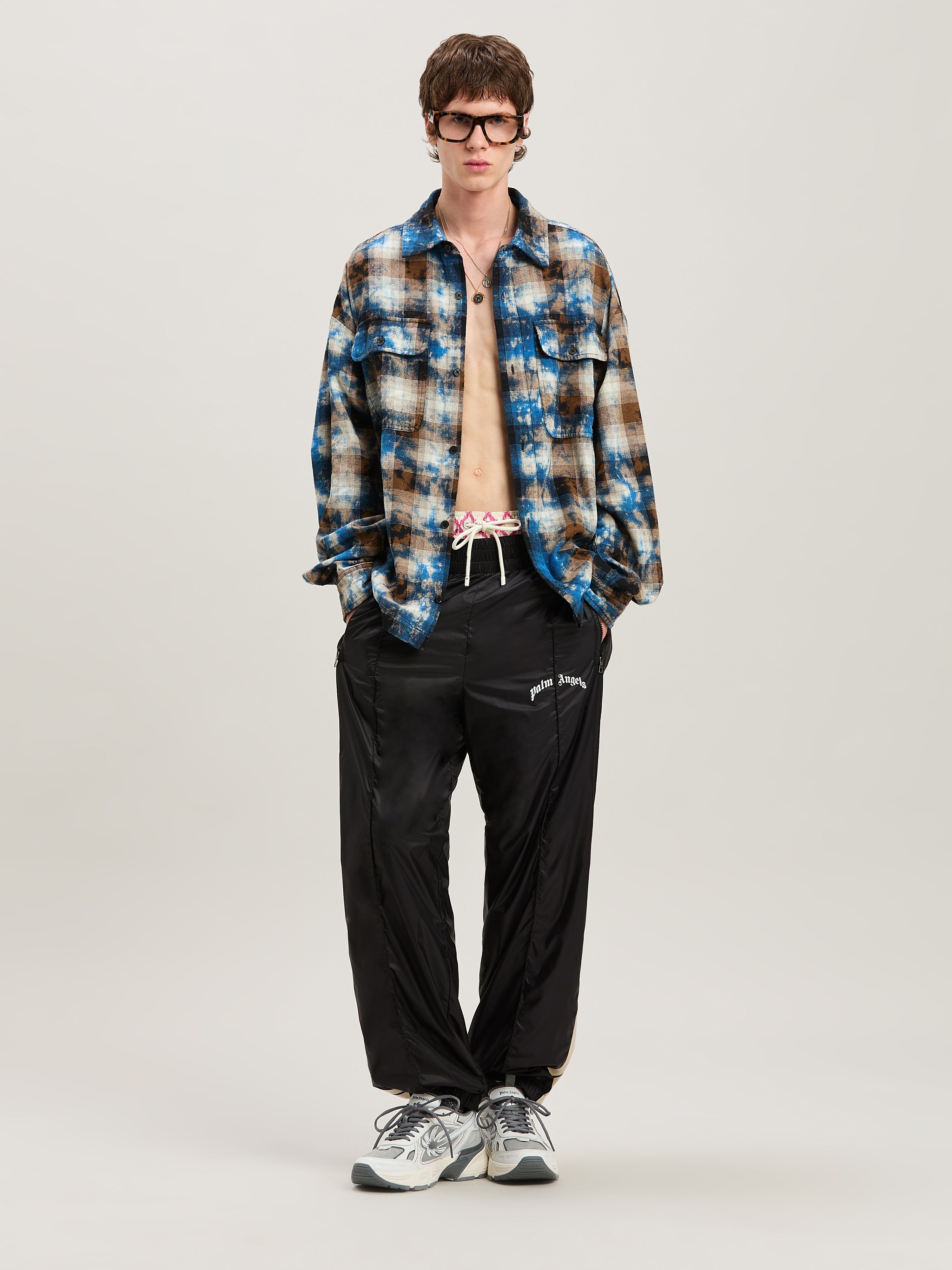 Palm Angels Logo Embroidery Embroidery Track Pants