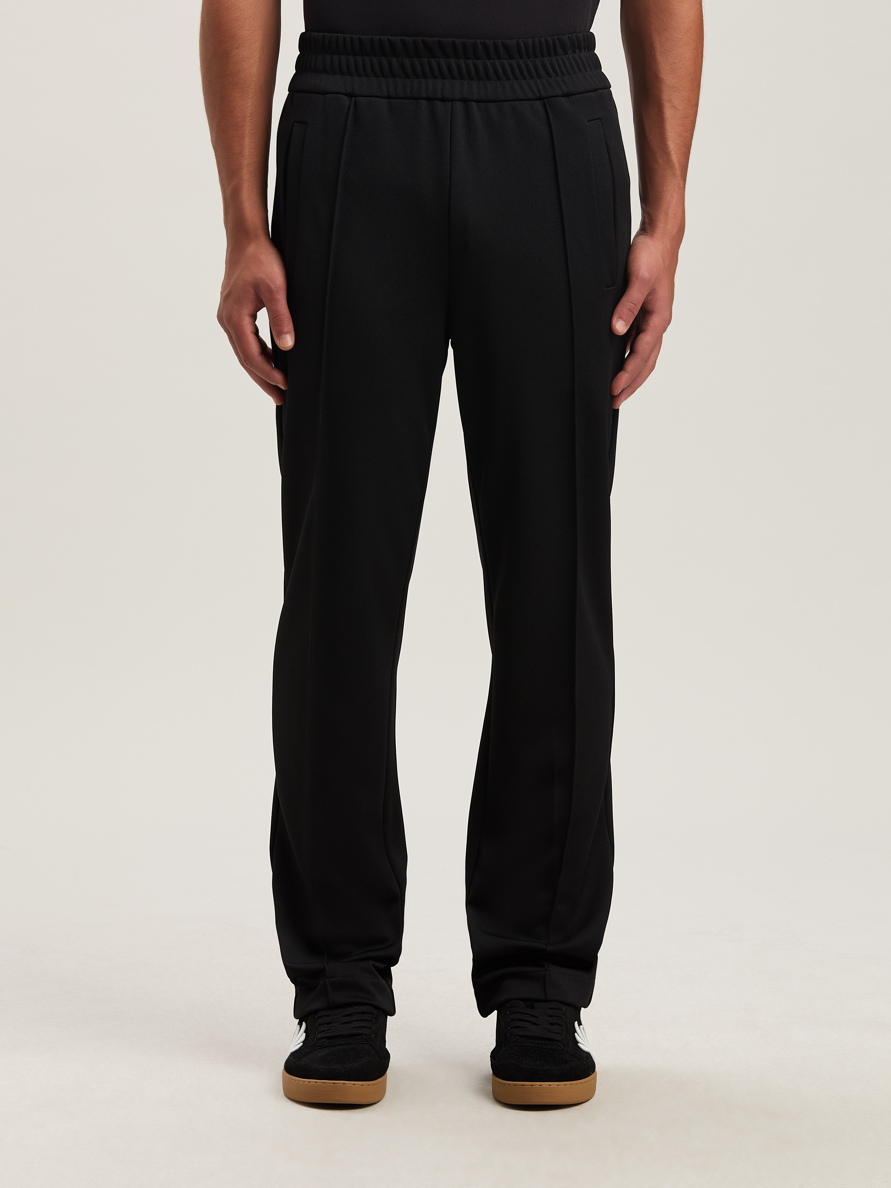 Palm Angels Back Curved Logo Track Pants