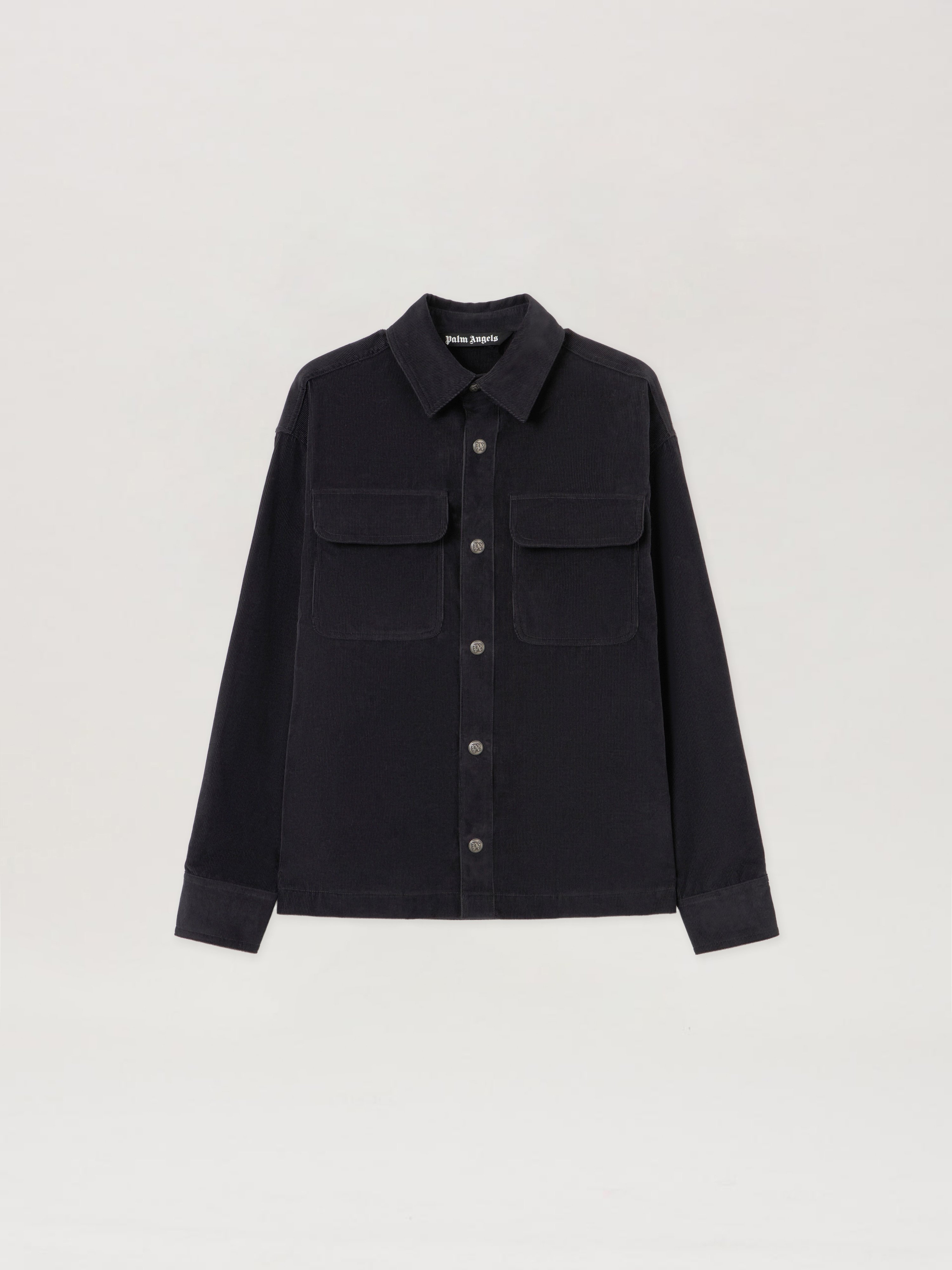 Palm Angels Classic Logo Corduroy Overshirt