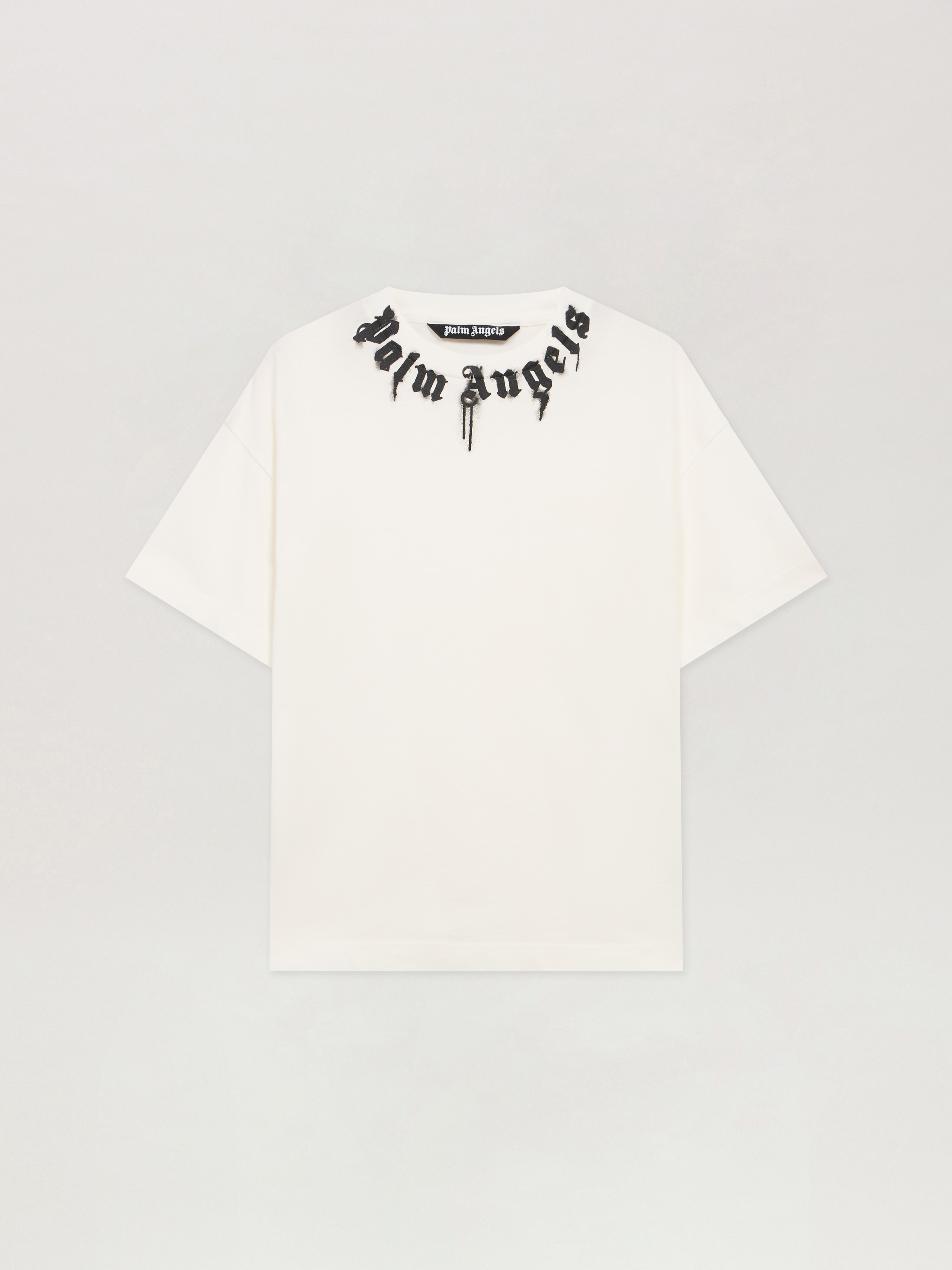 T-shirt Palm Angels PMAB001C99JER001 - 100% Coton Noir Homme Neuf Avec étiquettes