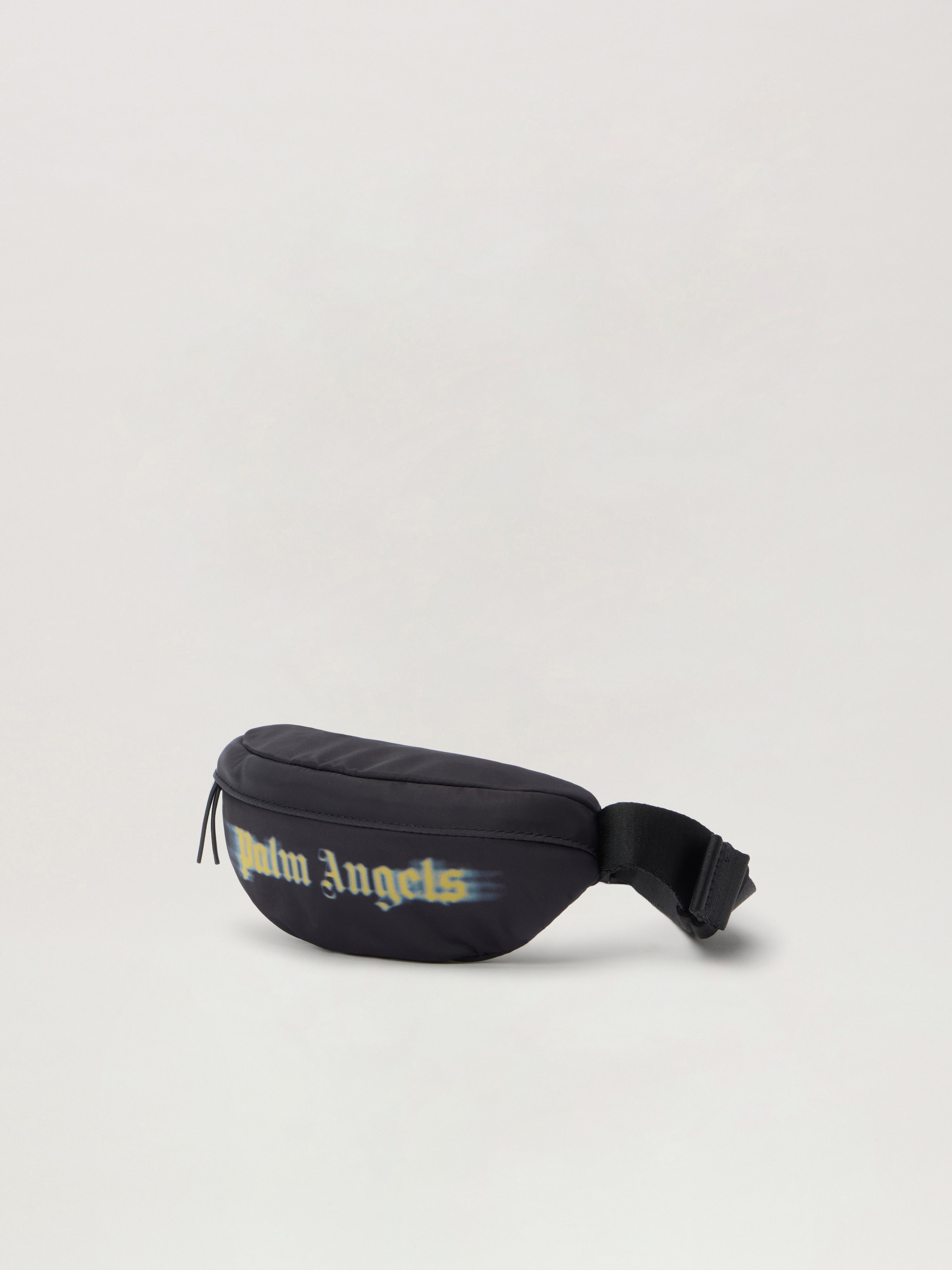 Palm Angels Blurred Logo Fannypack In Black