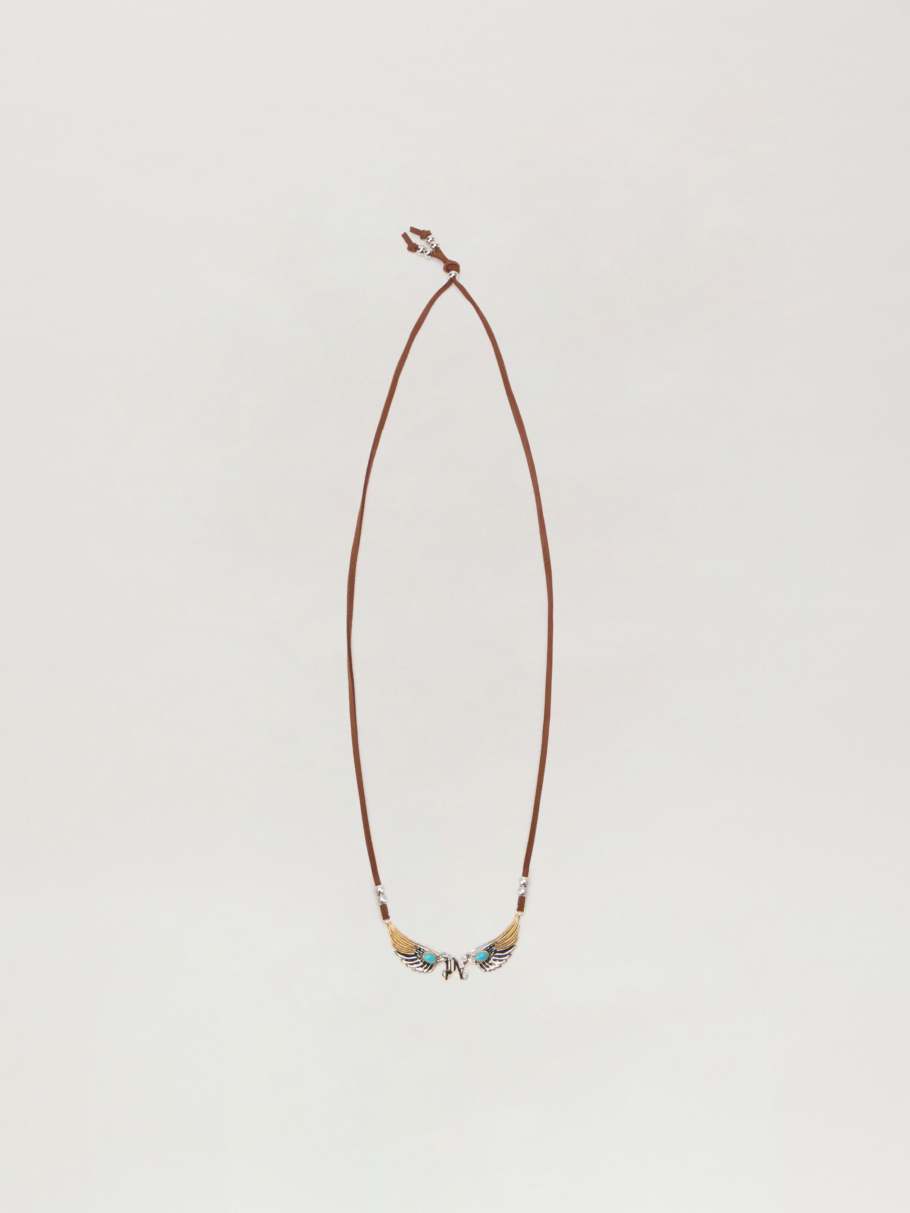 Palm Angels Wings Cord Necklace