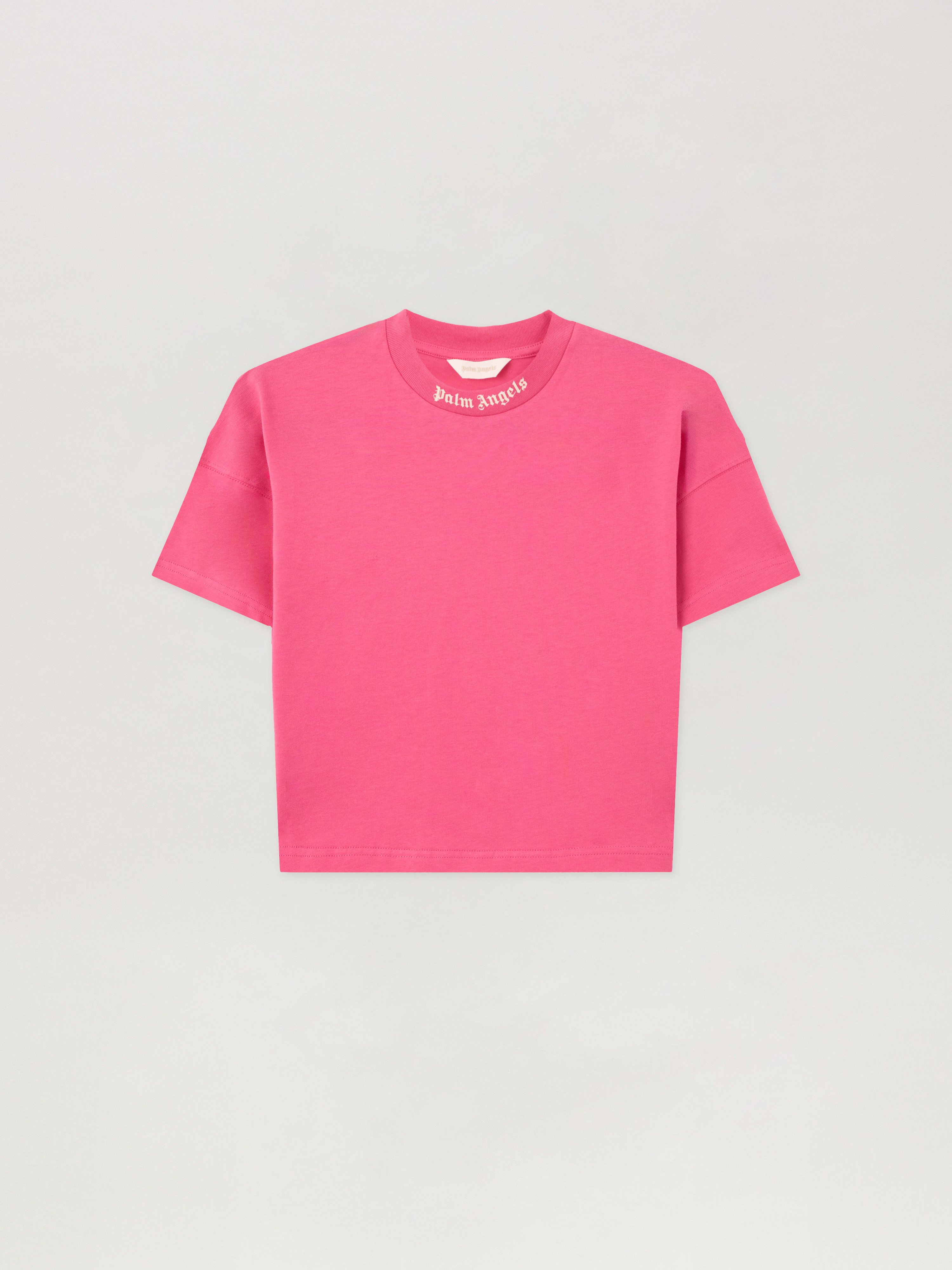 【美品】  ebagos / エバゴス | Wラッセル Big T-shirt / ロゴ シアー オーバー プルオーバー | F | ピンク | レディース ebagos エバゴス オーガニック・コットン・プリント Big T-shirt