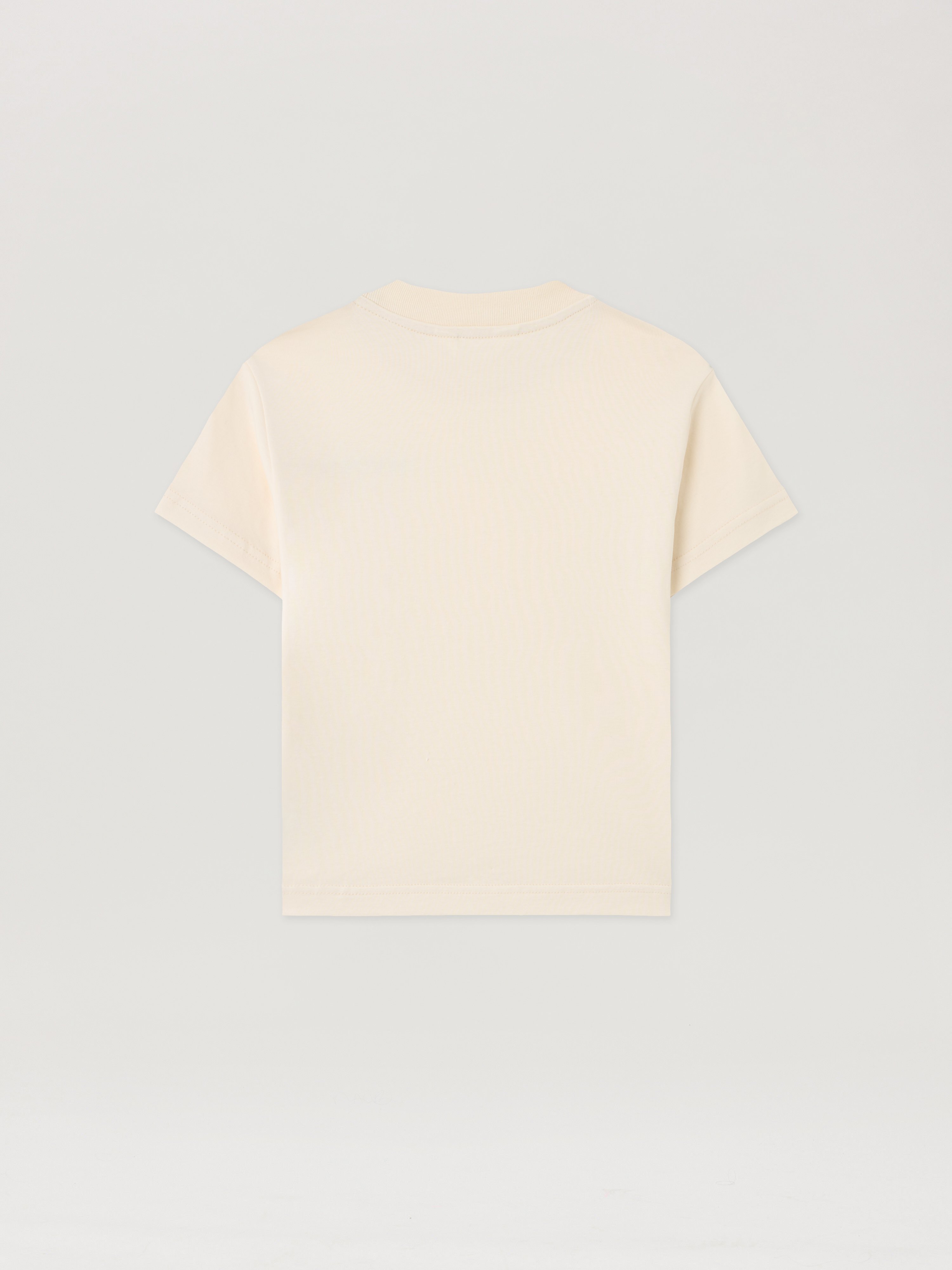  Palm Angels Regular Logo T-shirt Kids  Off White 