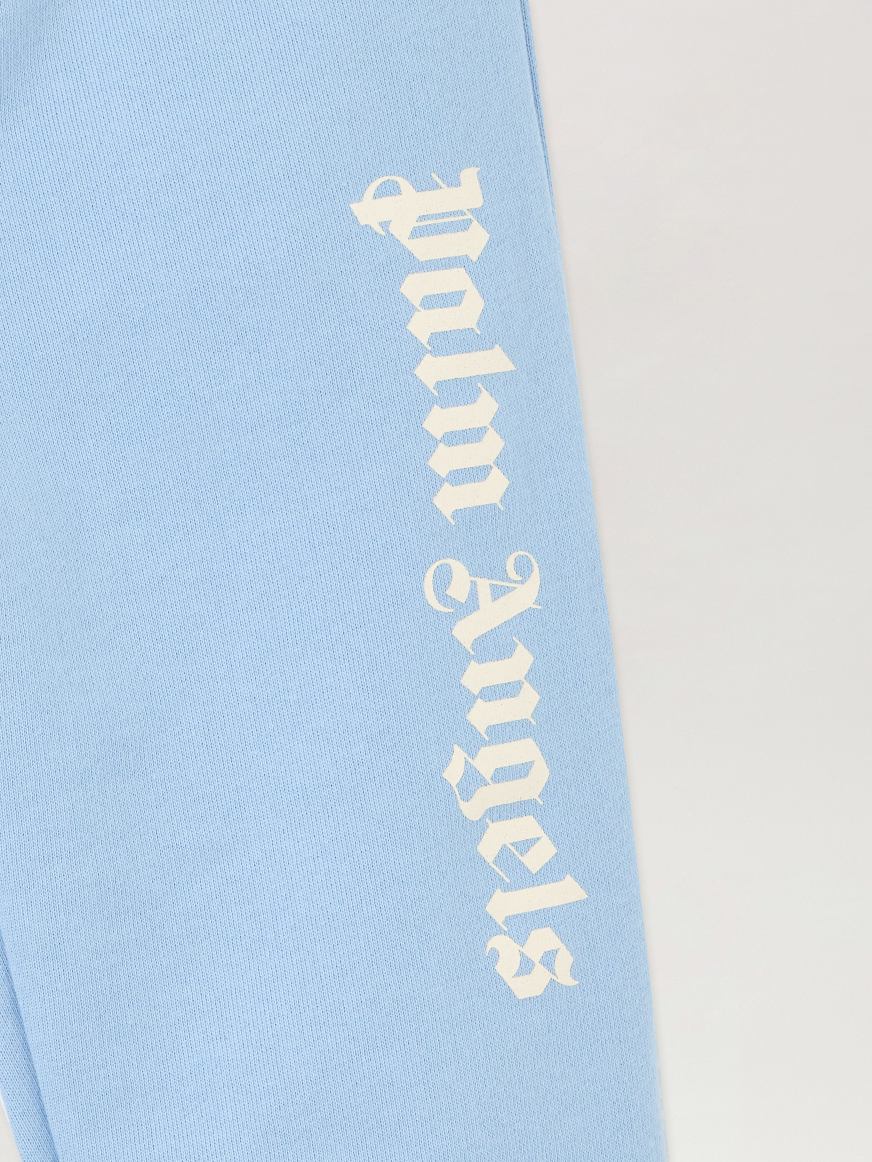  Palm Angels Overlogo Sweatpant Newborn Kids  Celeste/light Blue 
