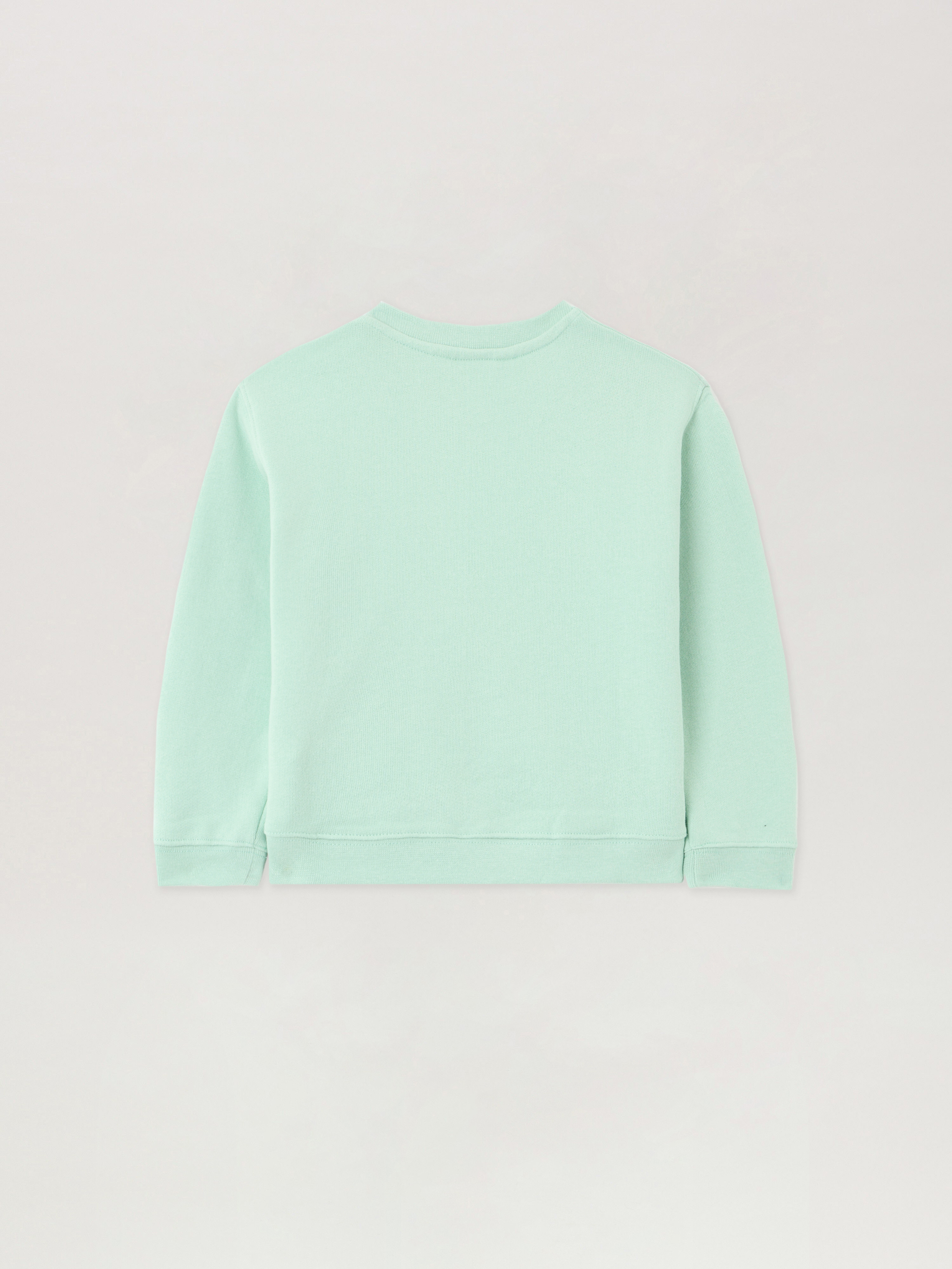  Palm Angels Bear Crewneck Sweatshirt Kids  Verde Chiaro/light Green 