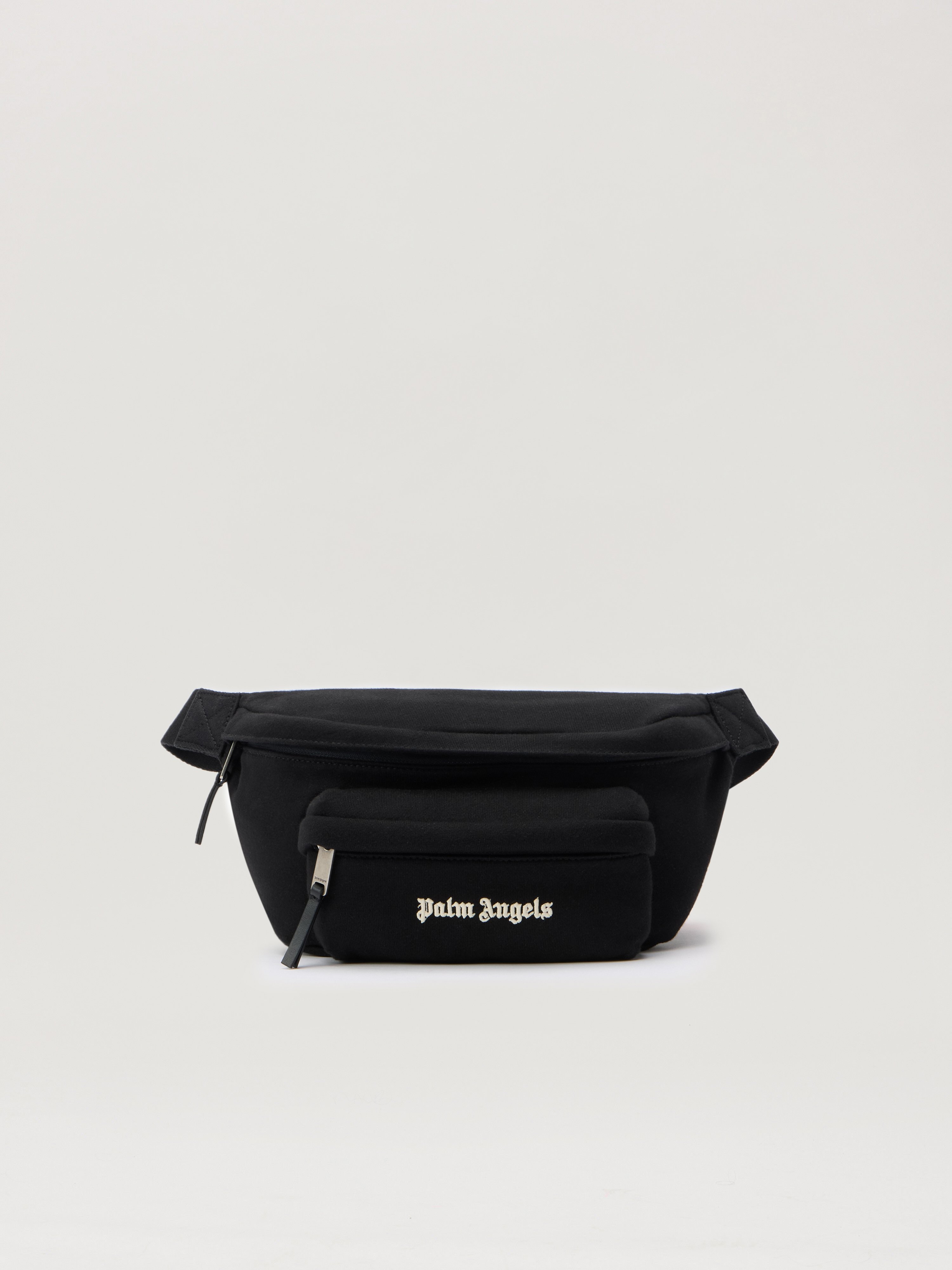 Classic Logo Fanny Pack in BLACK - OFF WHITE for Men | Palm Angels®