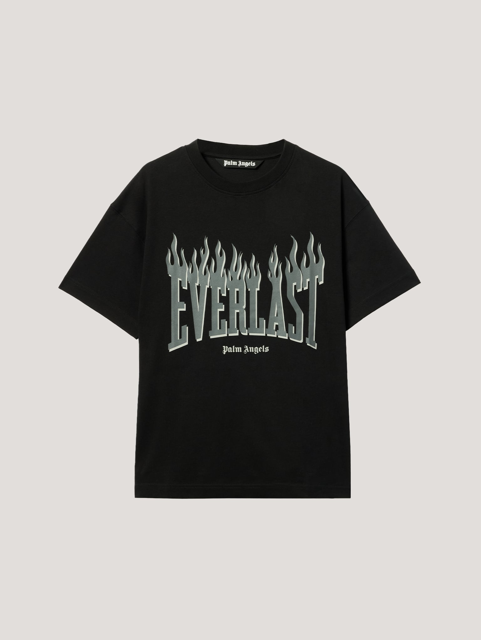 Pa X Everlast T-Shirt in BLACK GREY for Men | Palm Angels®