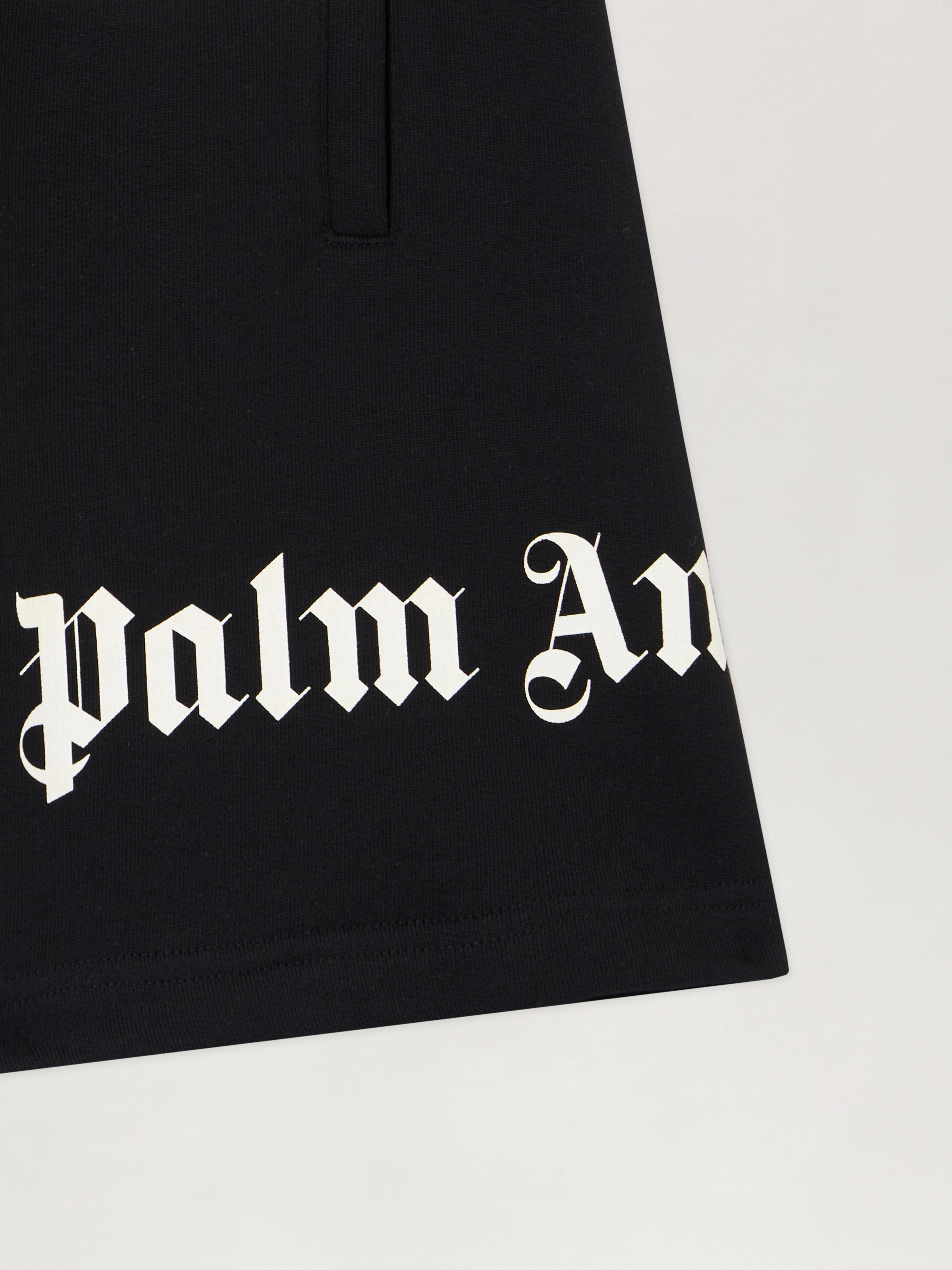  Palm Angels Overlogo Sweatshorts Kids  Nero/black 