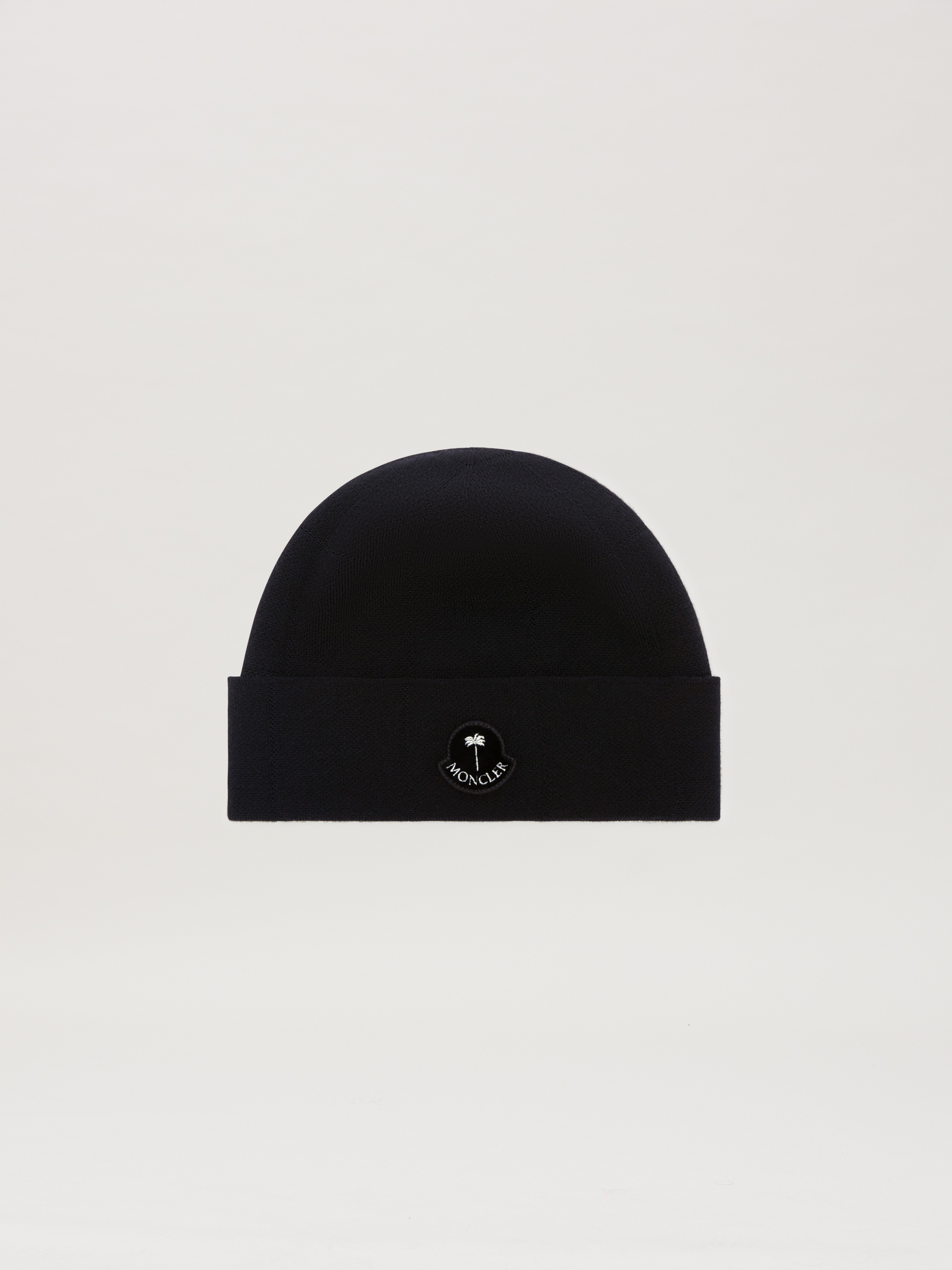 超ポイントアップ祭 - BLACK in beanie check PaxMoncler WHITE Angels® Palm | 帽子