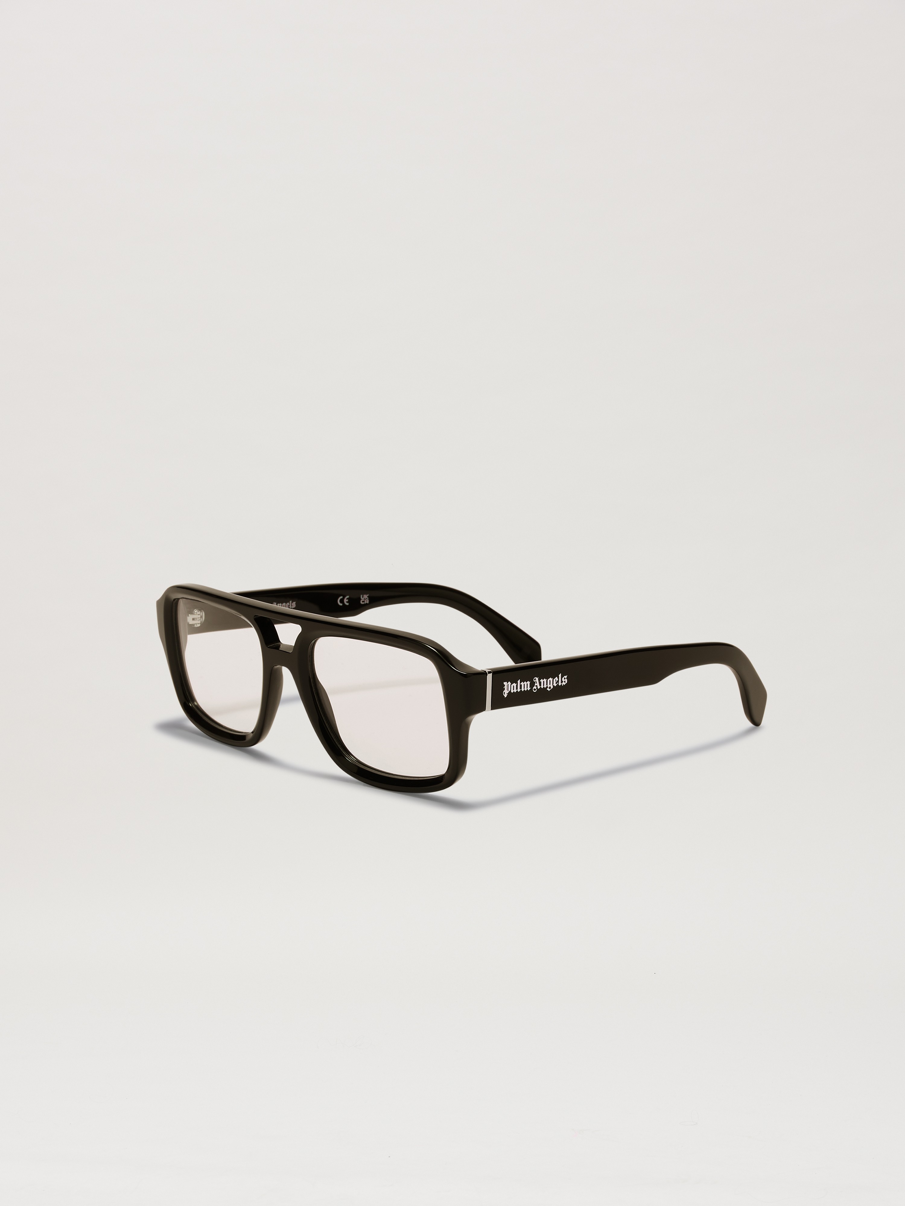 Palm Angels PA5030100055 Eyeglasses Black Acetate Palm Angels Posey PERI042 Rectangle Sunglasses | Fashion  main image 2