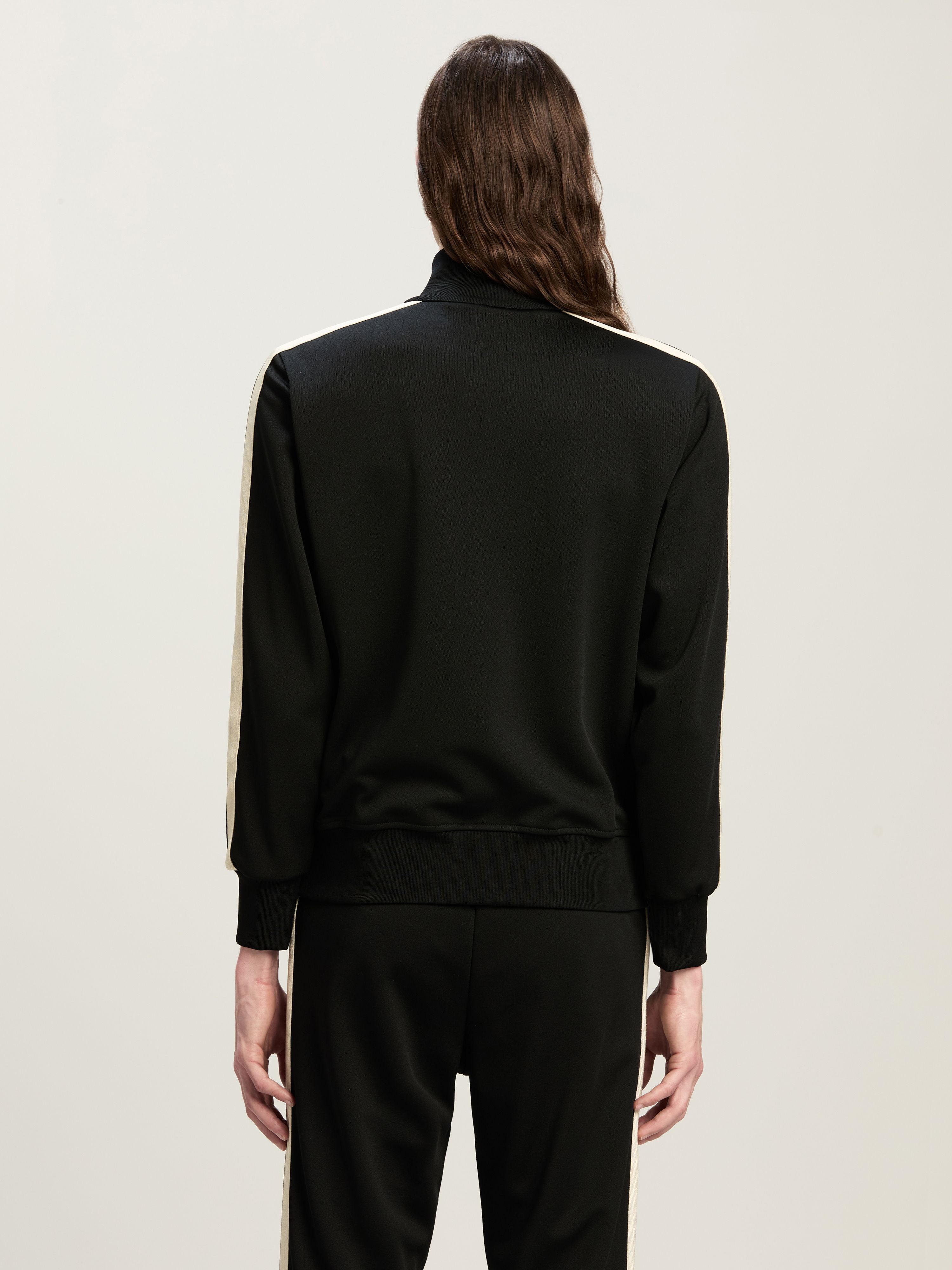 Shop Palm Angels Embroidered Logo Track Jacket