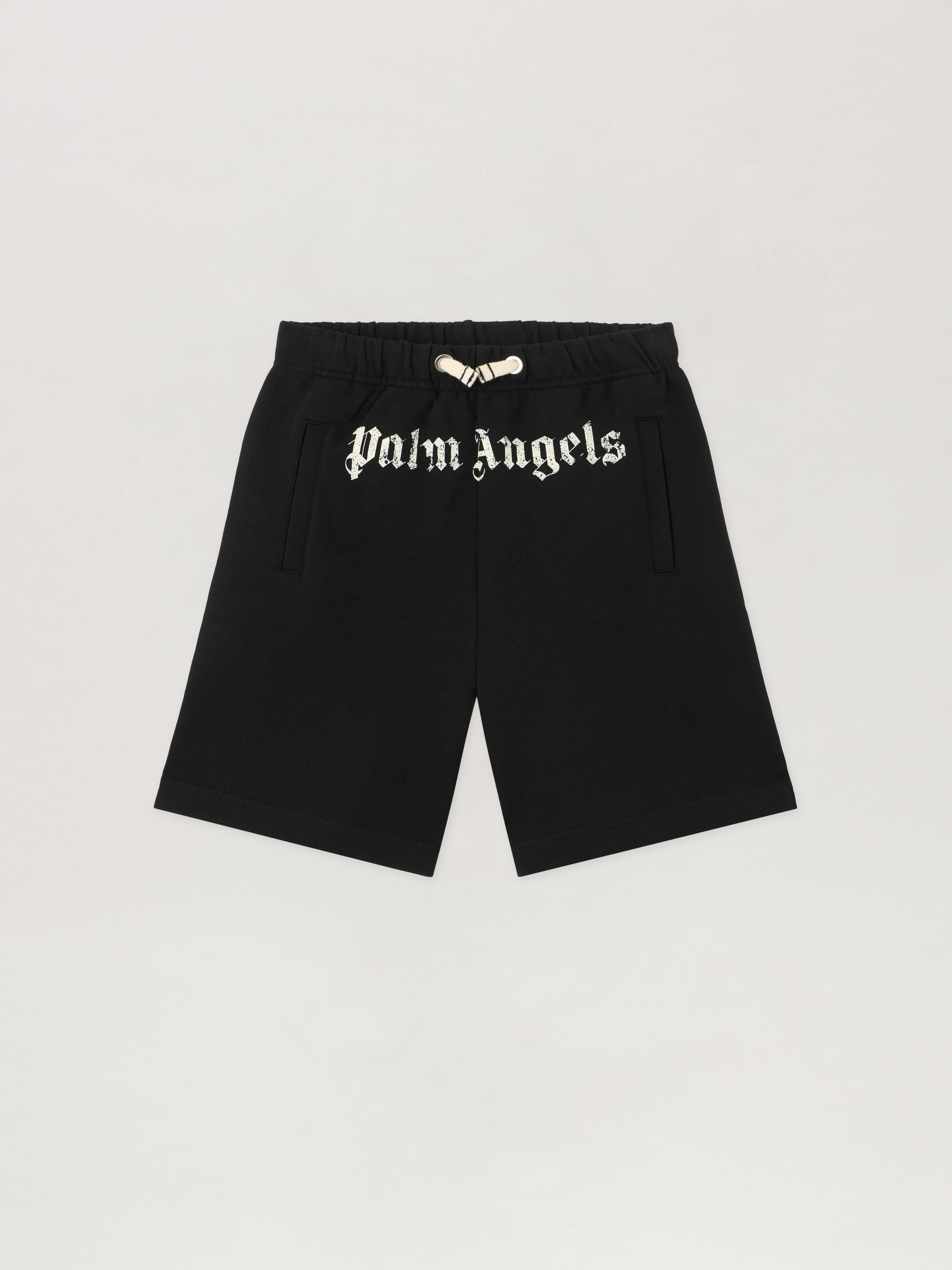 Y*B様 Palm Angels ロゴ ショートパンツ ブラック S PBCI006S26FLE003_1003_0.jpg