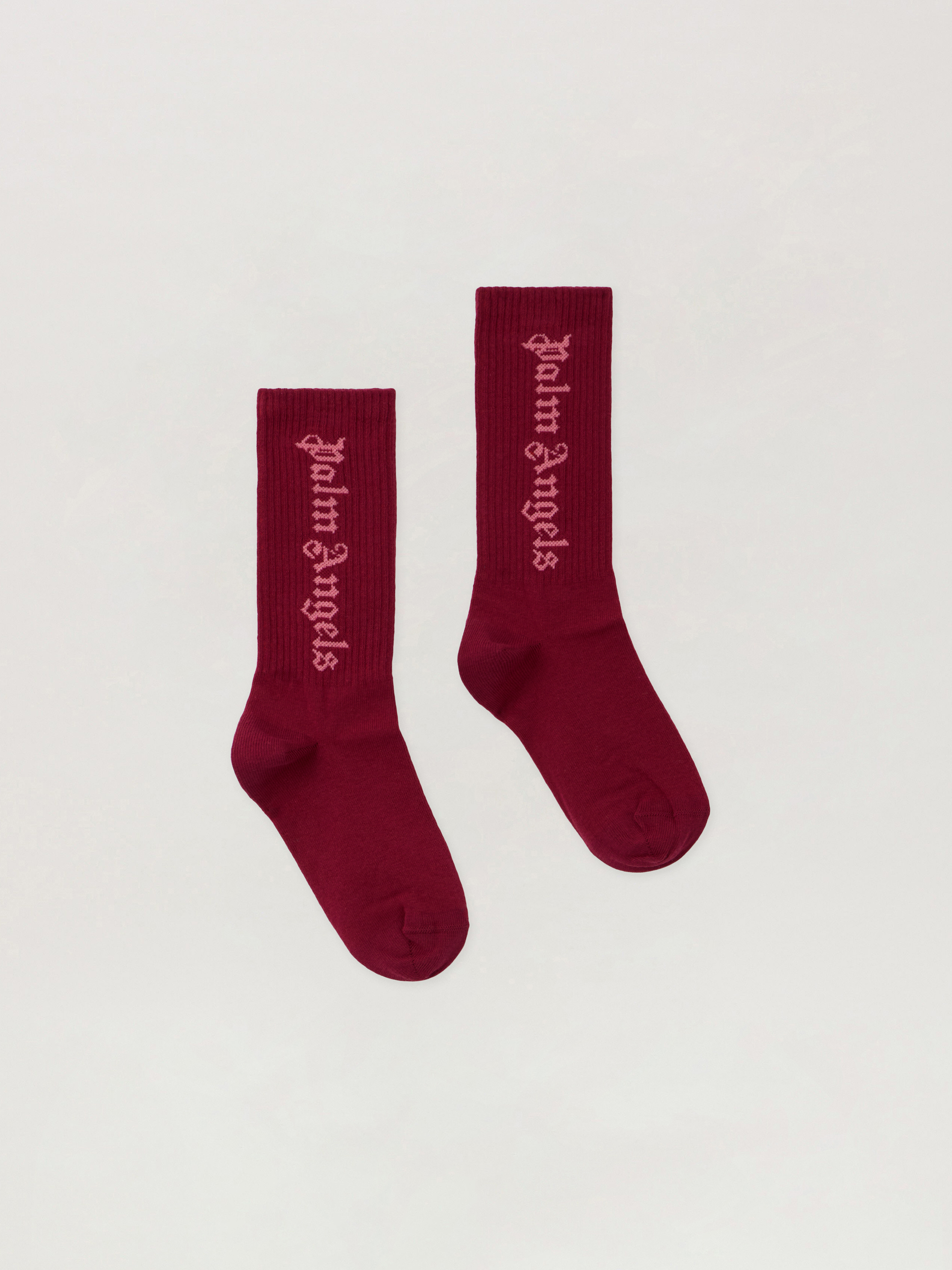 Palm Angels Pa High Socks In Red