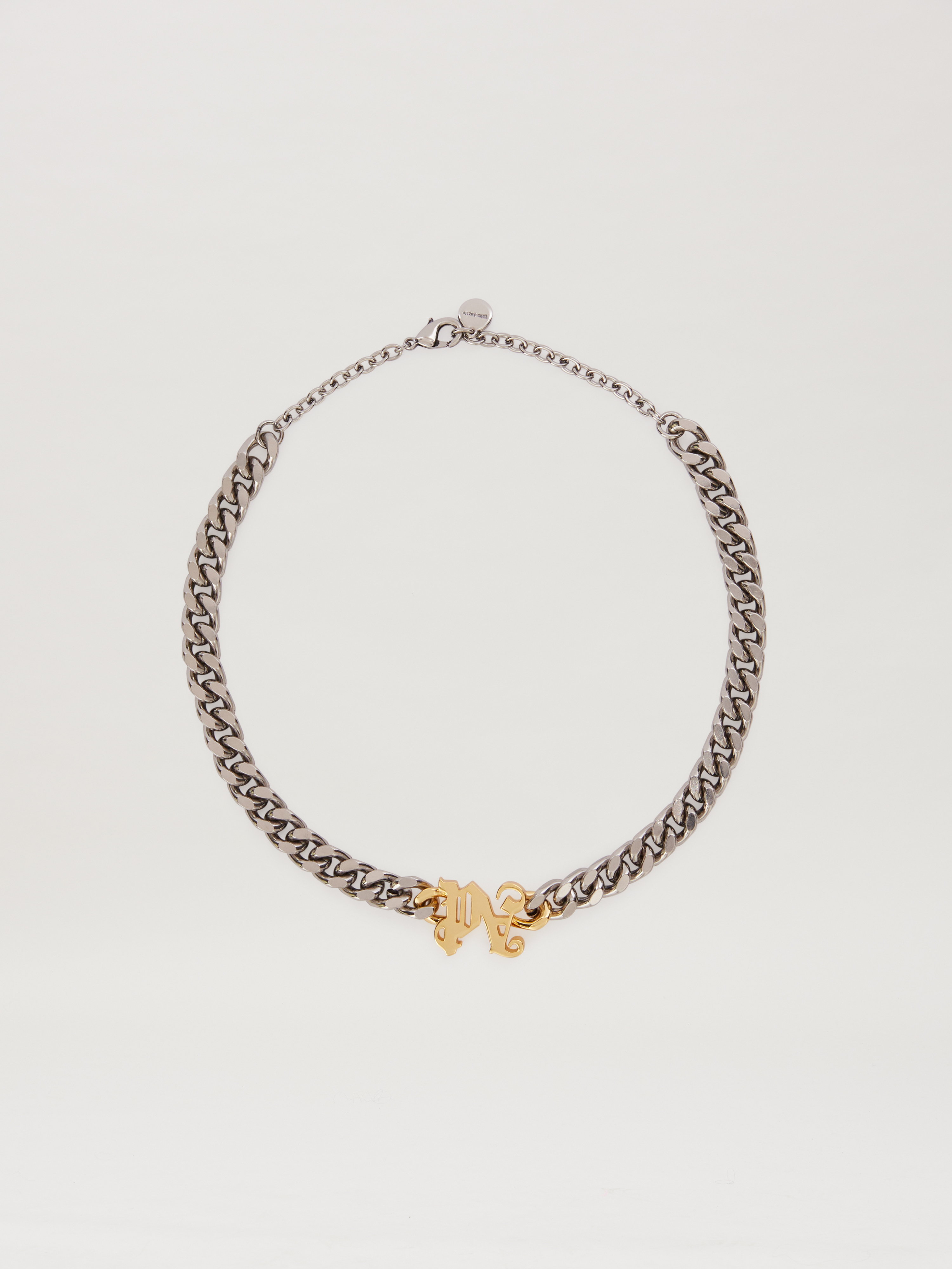 Palm Angels Gold Monogram necklace