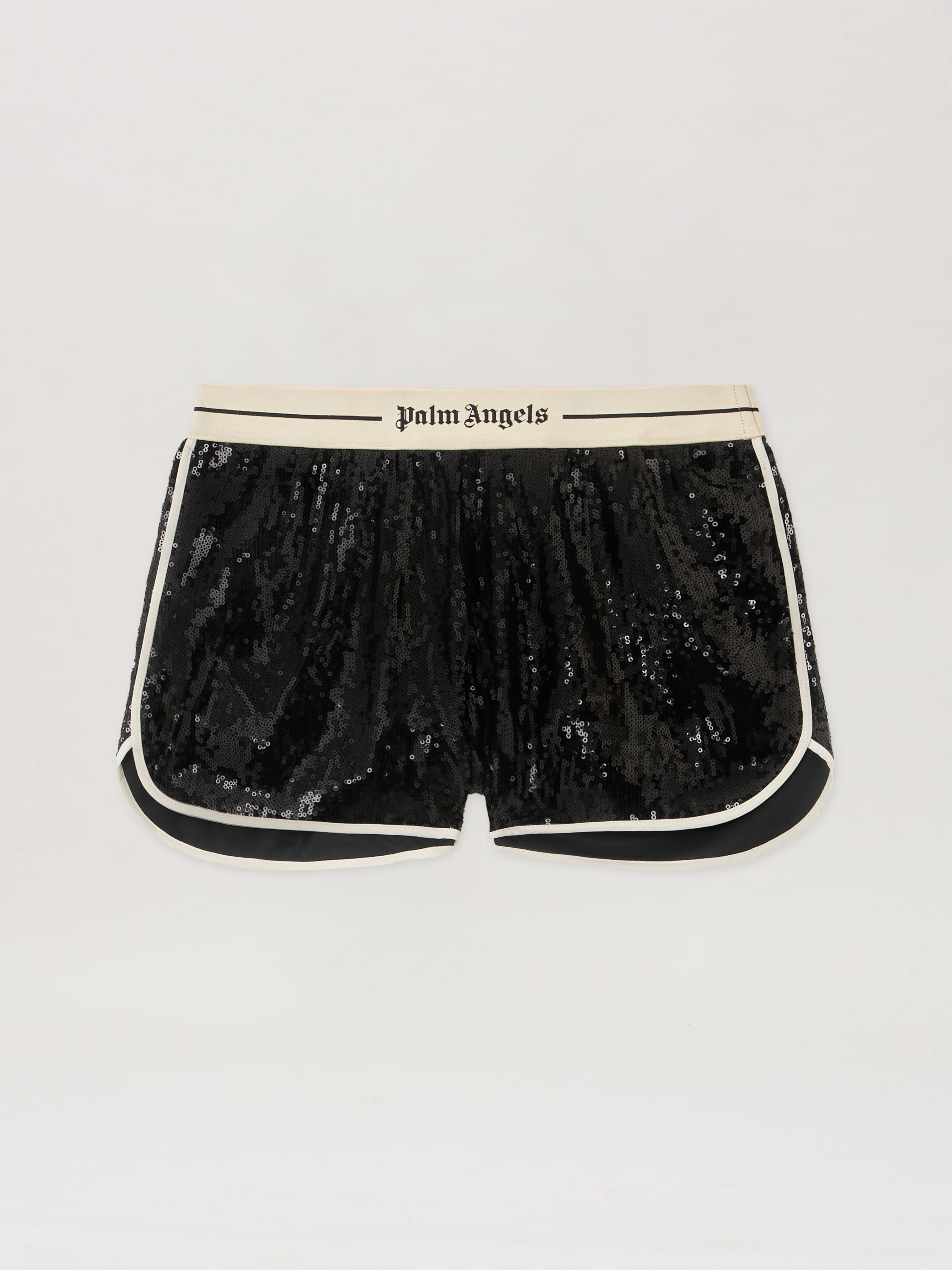 Palm Angels Classic Logo Sequin Shorts