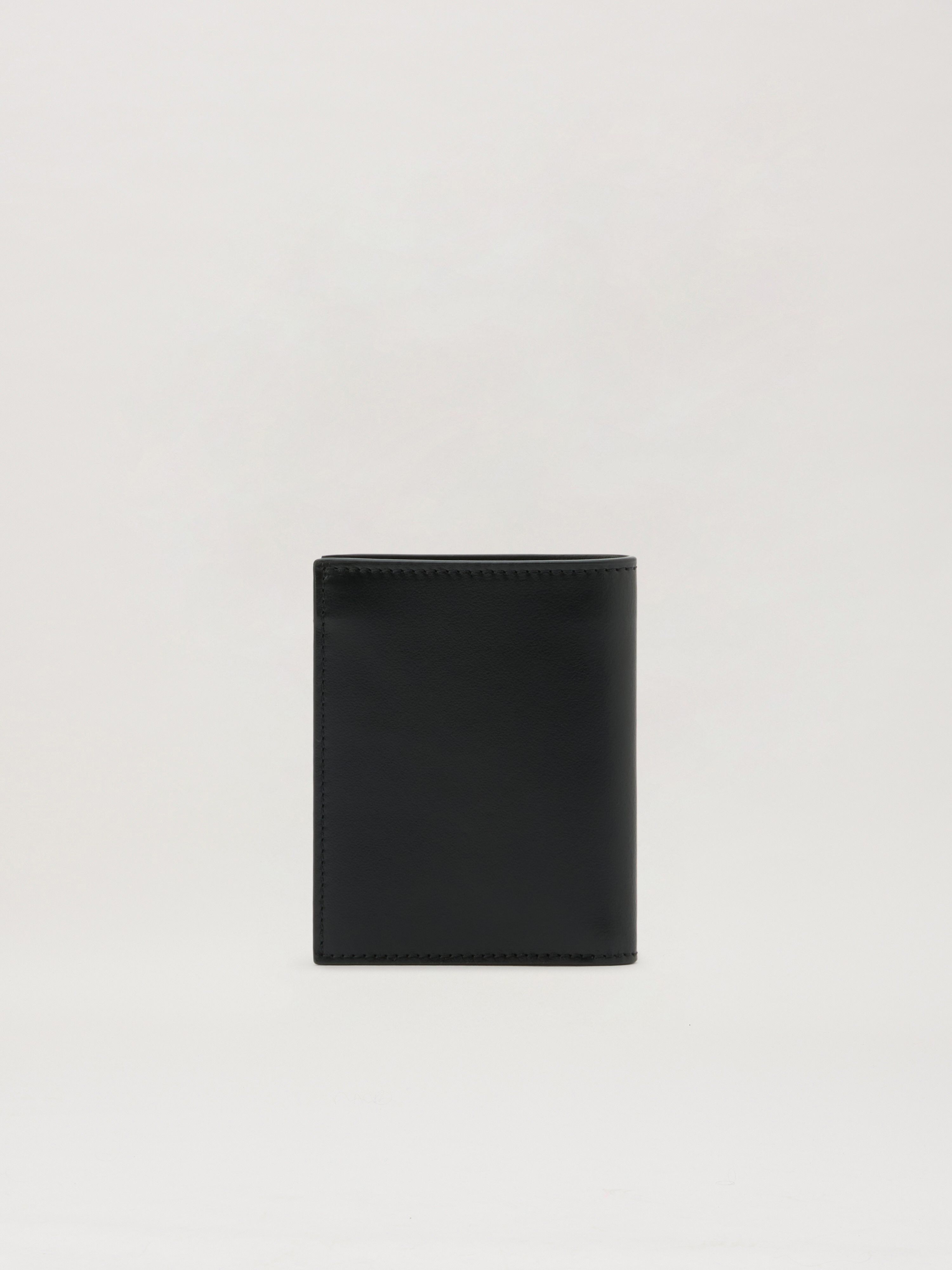  Palm Angels Classic Logo Bifold Wallet Man  Black Off White 