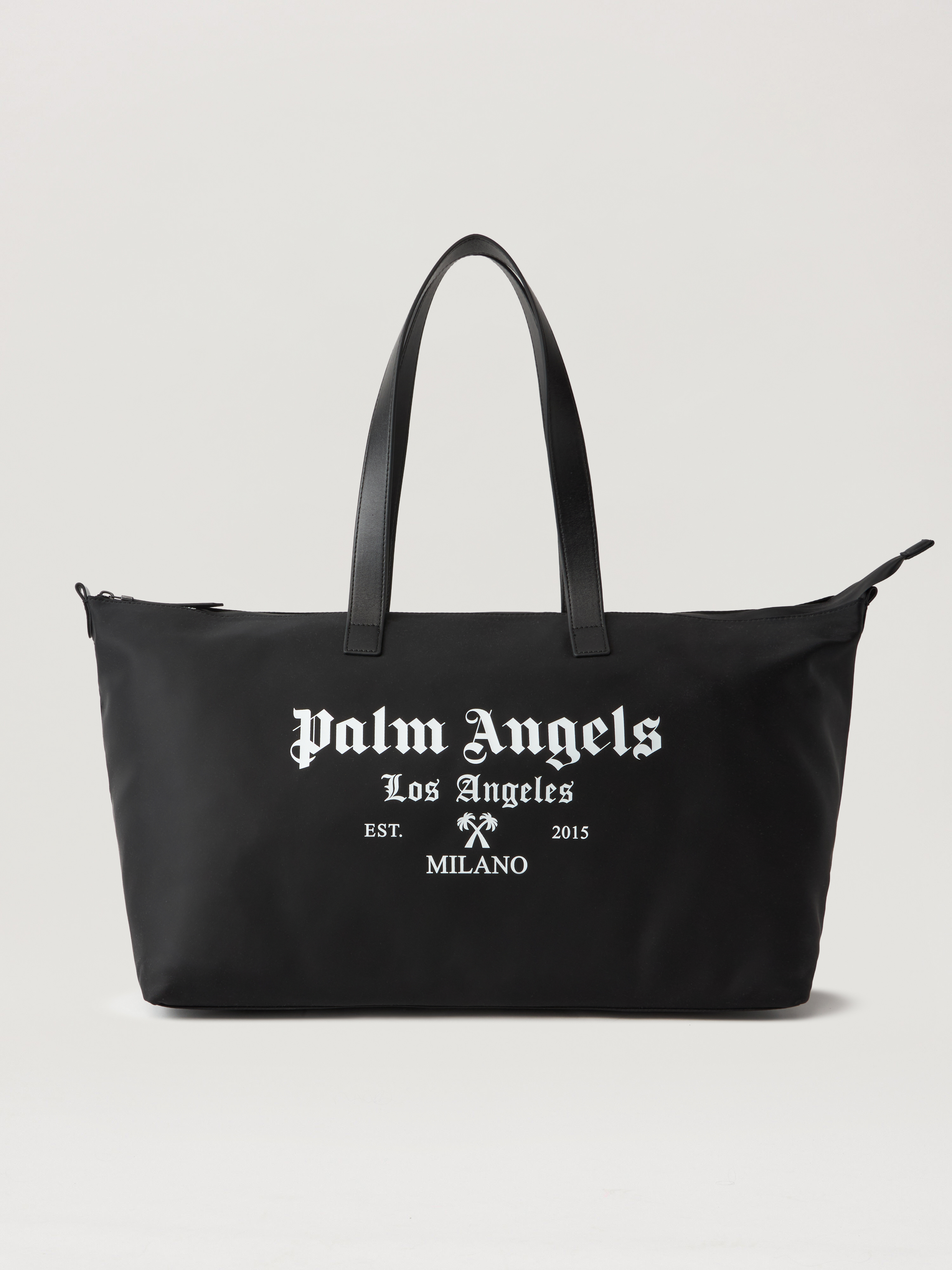 Milan LA Tote Bag in BLACK OFF WHITE for Men | Palm Angels®